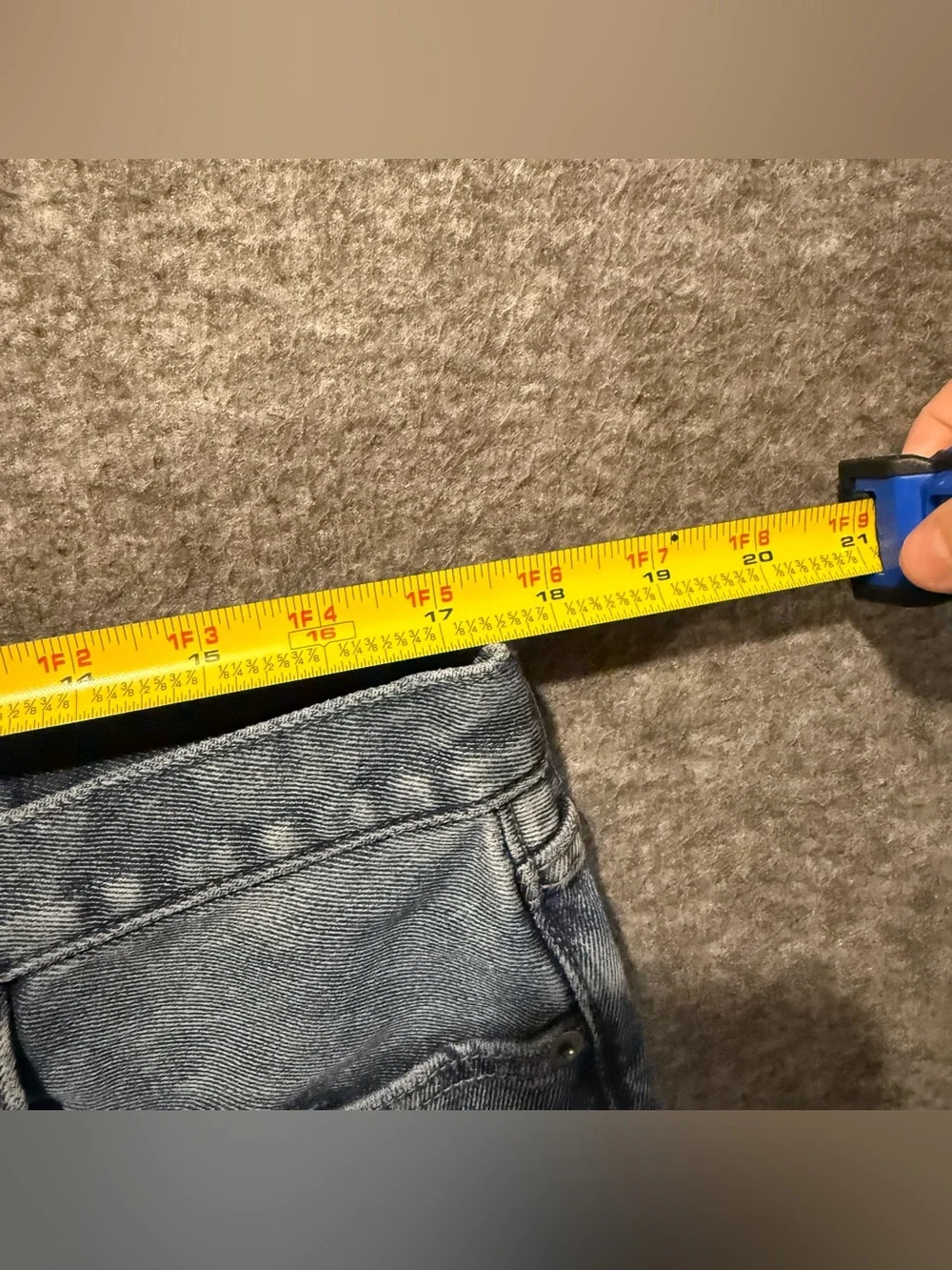 Banana Republic Premium Performance Jeans Mens 34x30 Blue Straight Fit Stretch